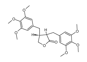 (-)-Cubebininolide Structure