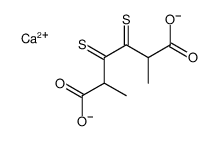 calcium 2,5-dimethyl-3,4-dithioxoadipate Structure