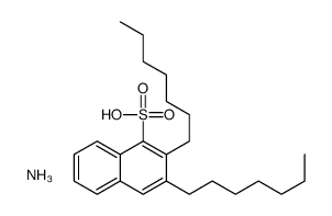 ammonium diheptylnaphthalenesulphonate结构式