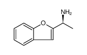 (S)-1-(BENZOFURAN-2-YL)ETHANAMINE结构式