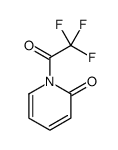 2(1H)-Pyridinone, 1-(trifluoroacetyl)- (9CI)结构式