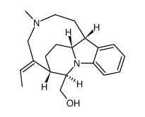 4-methyl-2,7-dihydro-1,16-cyclo-3,4-seco-coryn-19-en-17-ol Structure