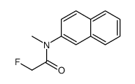 2-Fluoro-N-methyl-N-(2-naphtyl)acetamide结构式