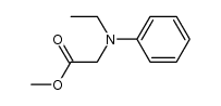 methyl 2-(ethyl(phenyl)amino)acetate Structure