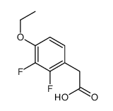 4-乙氧基-2,3-二氟苯乙酸结构式