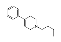 1-butyl-4-phenyl-3,6-dihydro-2H-pyridine Structure