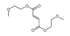 bis(2-methoxyethyl) maleate结构式