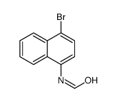 N-(4-bromonaphthalen-1-yl)formamide Structure