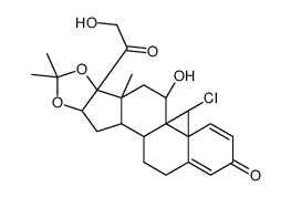 9-Chloro Triamcinolone Acetonide结构式
