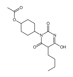 5-Butyl-1-(4-hydroxycyclohexyl)barbituric acid acetate picture