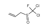 3-[(Dichlorfluormethyl)sulfinyl]-1-propen Structure