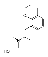 1-(2-ethoxy-3-methylphenyl)-N,N-dimethylpropan-2-amine,hydrochloride Structure