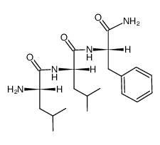 H-Leu-Leu-Phe-NH2 Structure