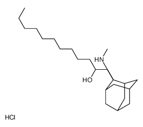 1-[2-(methylamino)-2-adamantyl]dodecan-2-ol,hydrochloride结构式