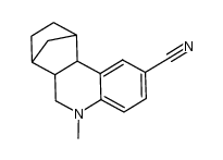 6-cyano-3,4-norbornyl-N-methyl-1,2,3,4-tetrahydroquinoline Structure