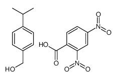 2,4-dinitrobenzoic acid,(4-propan-2-ylphenyl)methanol Structure