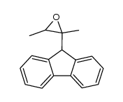 2-(9H-fluoren-9-yl)-2,3-dimethyloxirane结构式