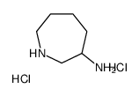 3-氨基氮杂环庚烷二盐酸盐结构式