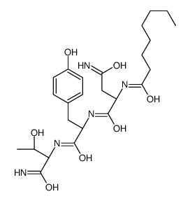 N-octanoyl-asparaginyl-tyrosyl-threoninamide picture