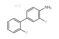 2',3-Difluoro[1,1'-biphenyl]-4-ylamine hydrochloride结构式