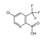 5-chloro-3-(trifluoromethyl)pyridine-2-carboxylic acid结构式