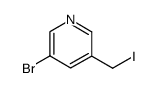 Pyridine, 3-bromo-5-(iodomethyl)- (9CI) picture