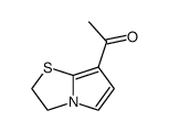 Ethanone, 1-(2,3-dihydropyrrolo[2,1-b]thiazol-7-yl)- (9CI) structure