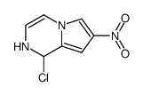 1-Chloro-7-nitro-1,2-dihydropyrrolo[1,2-a]pyrazine结构式