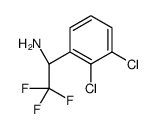 (1S)-1-(2,3-dichlorophenyl)-2,2,2-trifluoroethanamine Structure
