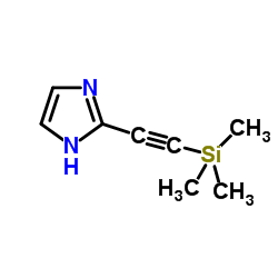 2-[(Trimethylsilyl)ethynyl]-1H-imidazole Structure