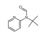 N-tert-butyl-N-(pyridin-2-yl)formamide结构式