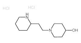 1-[2-(2-Piperidinyl)ethyl]-4-piperidinol dihydrochloride Structure