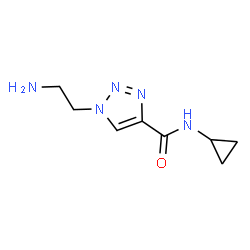 1-(2-Amino-ethyl)-1H-[1,2,3]triazole-4-carboxylic acid cyclopropylamide picture