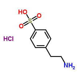 4-(2-Aminoethyl)benzenesulfonic acid hydrochloride结构式