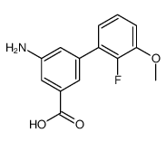 3-amino-5-(2-fluoro-3-methoxyphenyl)benzoic acid Structure