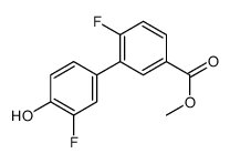 methyl 4-fluoro-3-(3-fluoro-4-hydroxyphenyl)benzoate结构式
