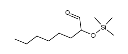 2-(trimethylsilyloxy)octanal结构式