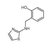 2-((噻唑-2-基氨基)甲基)苯酚结构式