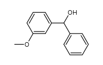 (m-methoxyphenyl)(phenyl)carbinol Structure