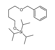 (4-(benzyloxy)butoxy)triisopropylsilane结构式