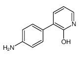 3-(4-aminophenyl)-1H-pyridin-2-one结构式