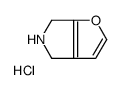 5,6-Dihydro-4H-furo[2,3-c]pyrrole hydrochloride (1:1) Structure