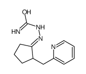 2-(2-Pyridylmethyl)cyclopentanone semicarbazone Structure