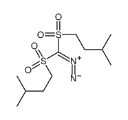 1-[diazo(3-methylbutylsulfonyl)methyl]sulfonyl-3-methylbutane结构式