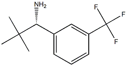 (1S)-2,2-DIMETHYL-1-[3-(TRIFLUOROMETHYL)PHENYL]PROPYLAMINE结构式