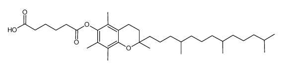 dl-α-tocopheryl adipate Structure