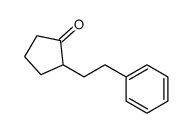 2-(2-phenylethyl)cyclopentan-1-one Structure