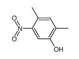 Phenol,2,4-dimethyl-5-nitro- Structure