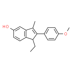 indenestrol B 4'-monomethyl ether结构式