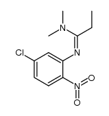 N'-(5-chloro-2-nitrophenyl)-N,N-dimethylpropionimidamide Structure